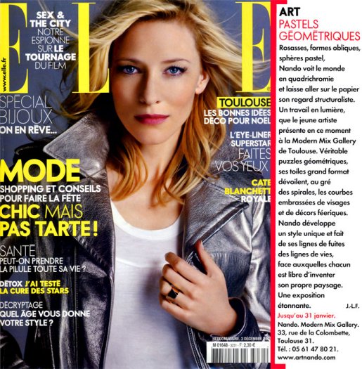 ELLE Magazine - Nando Art Shape Painter